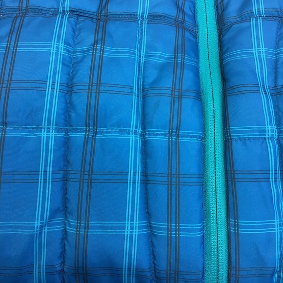 Marker Vest Blue Plaid Winter Jacket Small Like New! - Picture 5 of 16